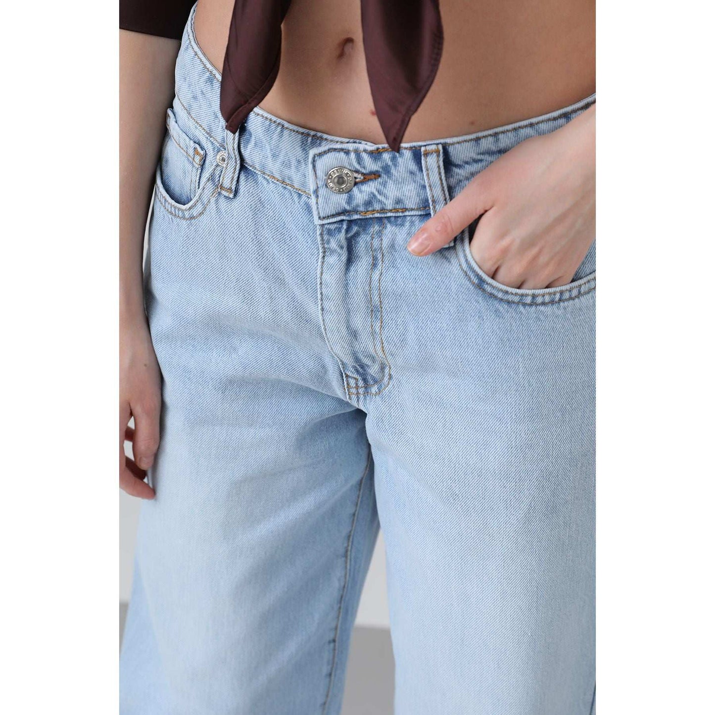 Φαρδί τζίν παντελόνι / baggy jean