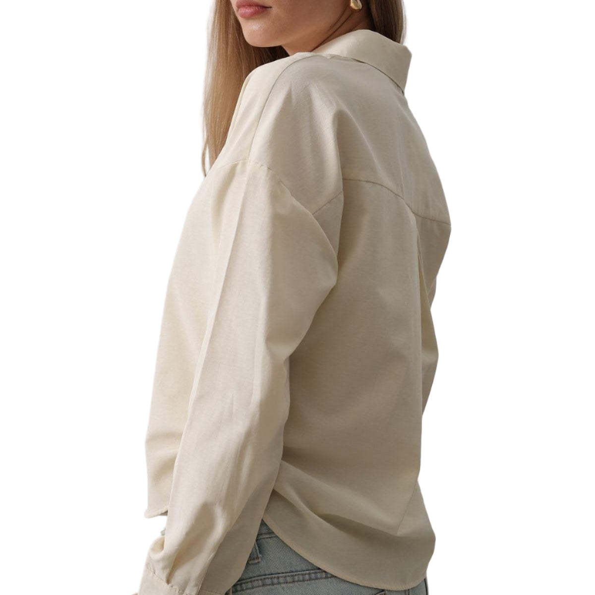 Πουκάμισο με Πλαϊνό Δέσιμο – 100% Βαμβάκι