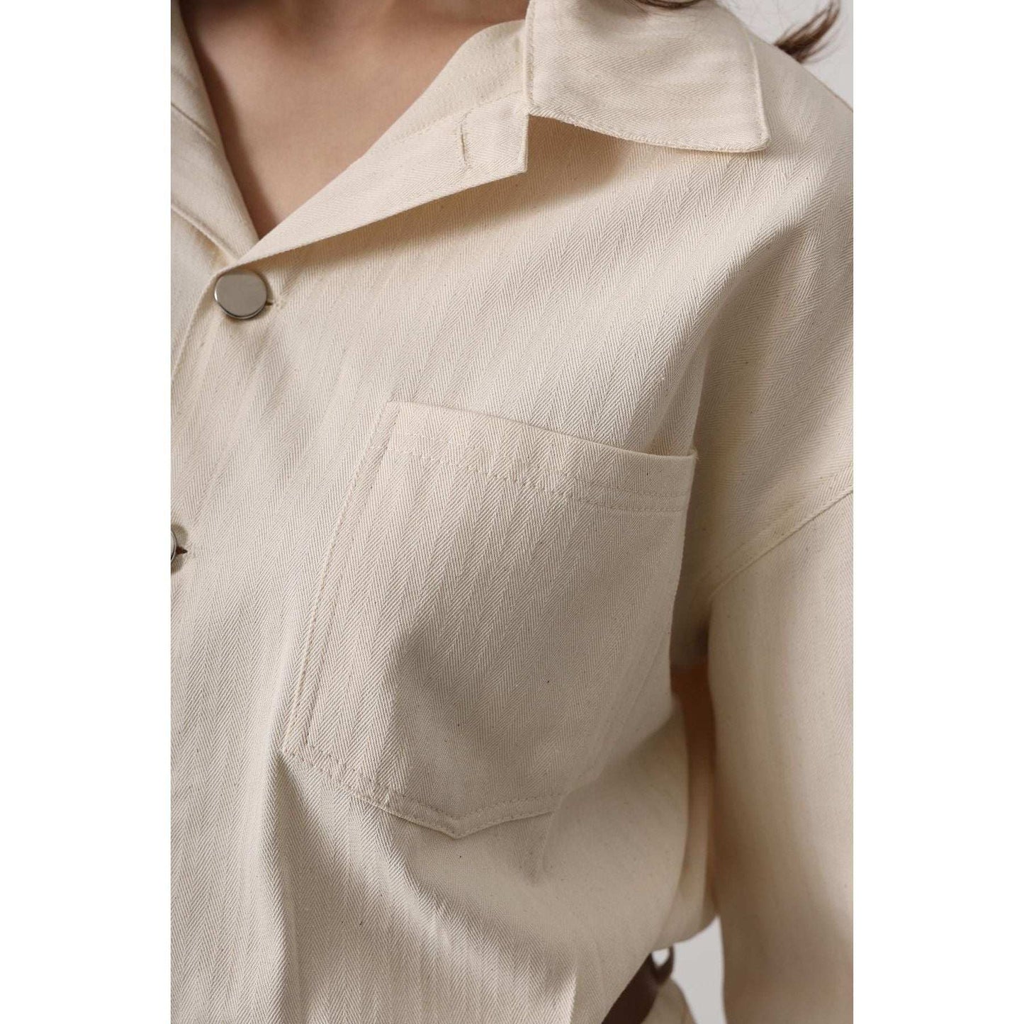 Mίνι φόρεμα με ζώνη - Μπέζ