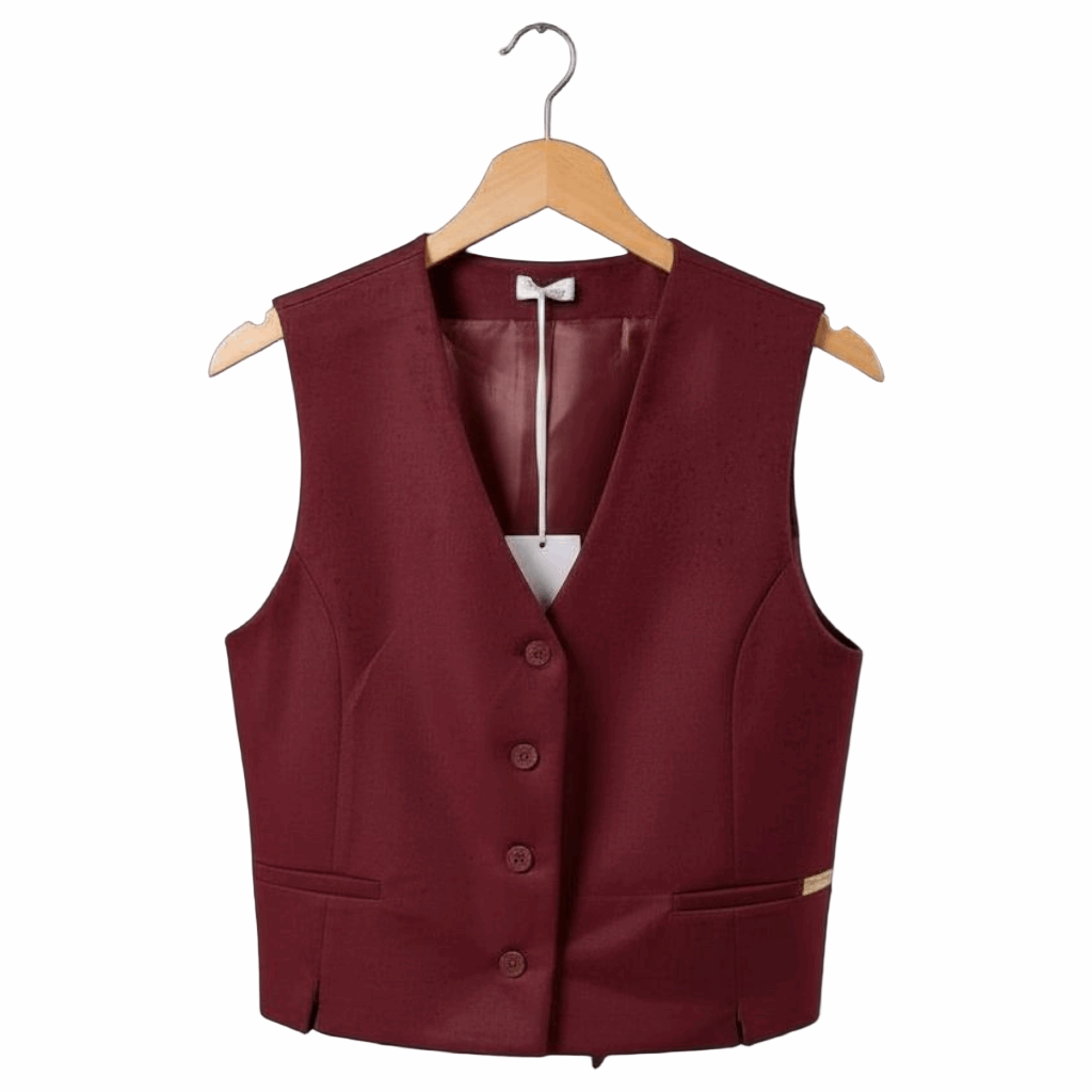 Γυναικείο Κομψό Γιλέκο – Μπορντό